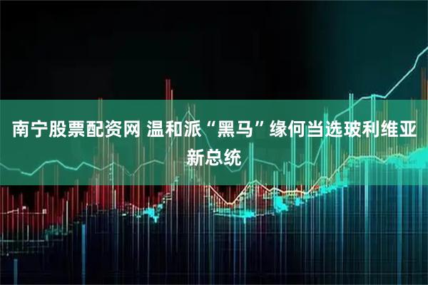 南宁股票配资网 温和派“黑马”缘何当选玻利维亚新总统