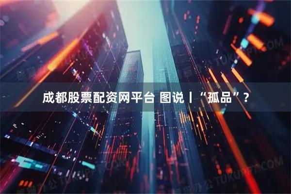 成都股票配资网平台 图说丨“孤品”？